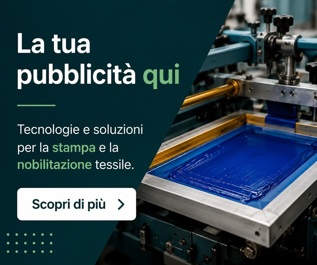 Spazio pubblicitario disponibile 300×250 — scopri come prenotarlo